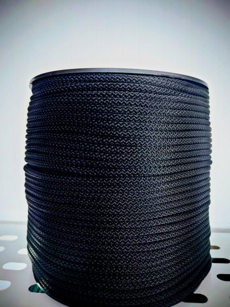 18 Sort - Tykk heklesnor