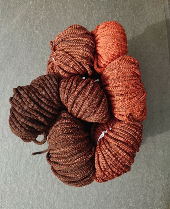 Hovedbilde Zosa Ombre Tykk Heklesnor 8-47
