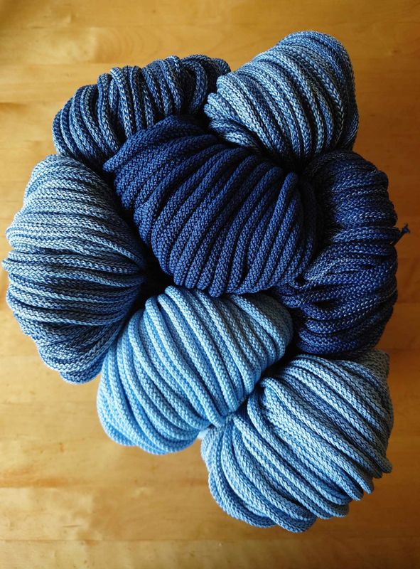 Ombre Tykk Heklesnor 20-22