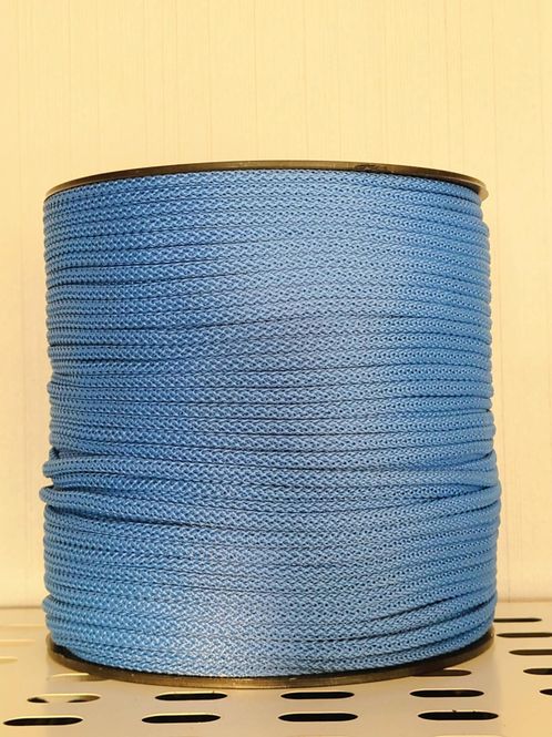 Hovedbilde 206 Himmelblå - Tykk heklesnor (blank)